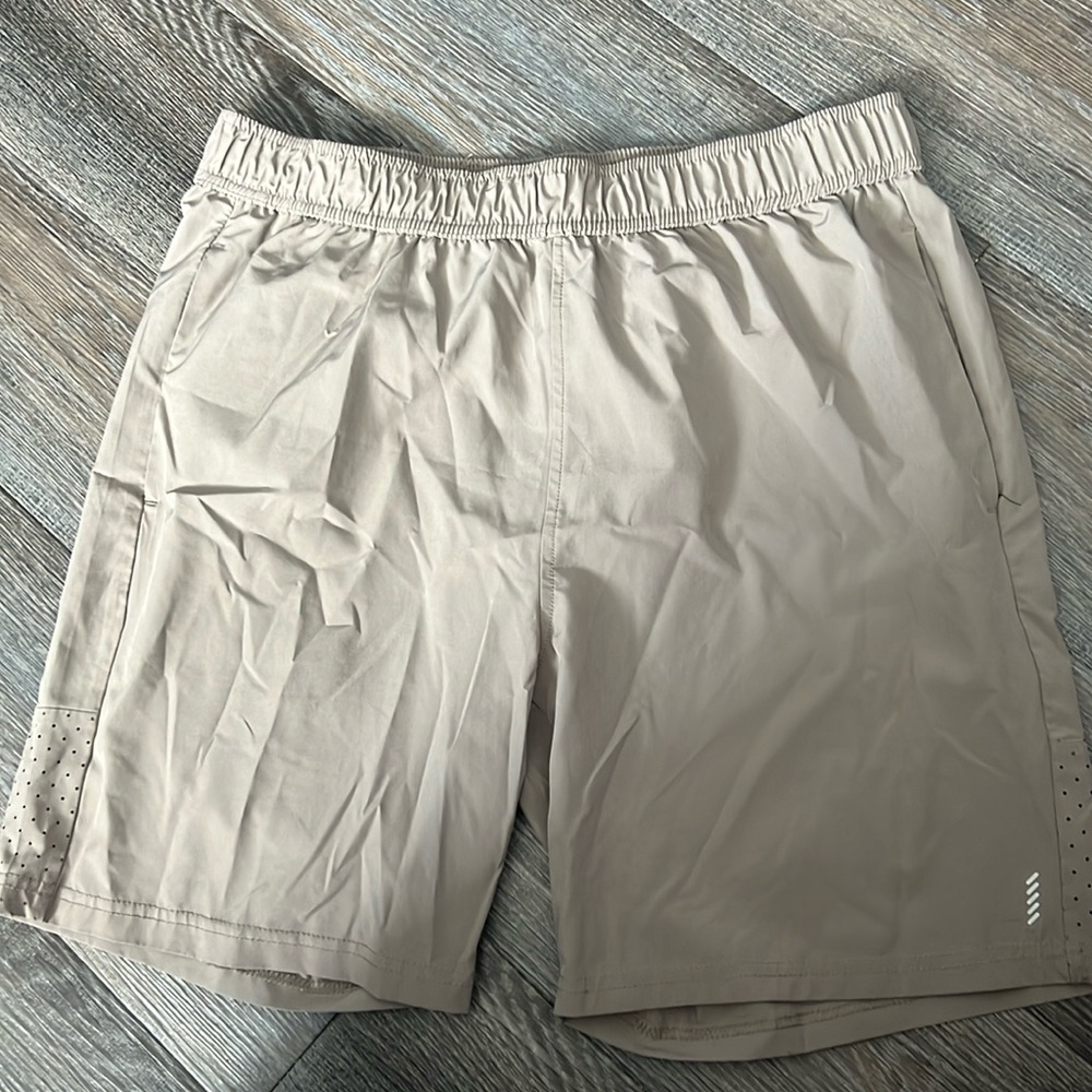 Worn once men’s running shorts